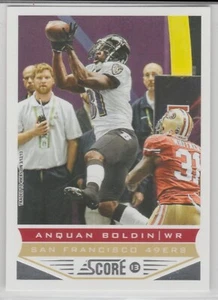 2013 Score #191 Anquan Boldin Baltimore Ravens Florida State San Francisco 49ers - Picture 1 of 1