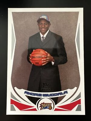 Andre Iguodala 2004 04-05 Topps Rookie Card RC 76ers Warriors Finals MVP - Image 1 of 2