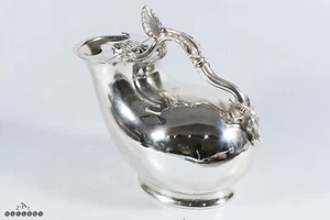 19th Century Silver Plated Roman Type Askos Jug - Picture 1 of 11