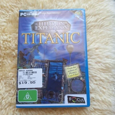 New TITANIC HIDDEN EXPEDITION HIDDEN OBJECT PC CD Game Scavenger Hunt - Image 1 of 4