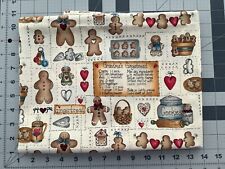 "Gingerbread" fabric by Dianna Marcum for Marcus Brothers 1 yard 34 inches