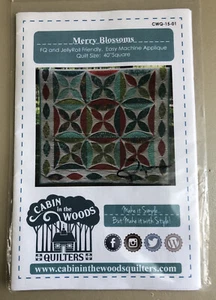 Cabin in the Woods Quilters “Merry Blossoms” Quilt Pattern NIP - Picture 1 of 1