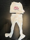 AMAZING ALLY DOLL interactive Line Skating Top Pajama Bottom 2 piece LOT