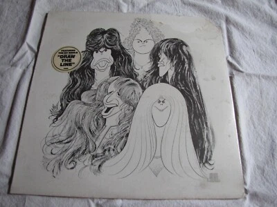 Sealed Aerosmith Draw the Line Columbia 34856 1st press with hype sticker - Image 1 of 4