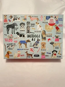 Puzzle - MudPuppy “Hot-dogs A - Z” 1000 piezas PUZZLE 27” X 20” NUEVO en Caja Edades 8+ - Imagen 1 de 5