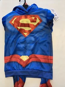 Boys Officially Licensed Superman Anyday Heroes Medium (7-8), Red and Blue NWT - Picture 1 of 10