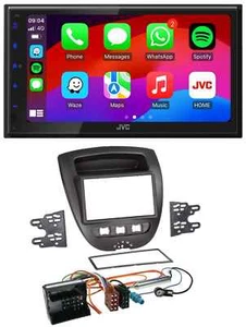 JVC Bluetooth 2DIN MP3 DAB USB Autoradio für Citroen C1 Peugeot 107 Toyota Aygo - Bild 1 von 9