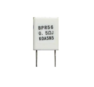 10 Stück 0,5R 500MR 5W +/-10% NICHTINDUKTIVER WIDERSTAND - Bild 1 von 1