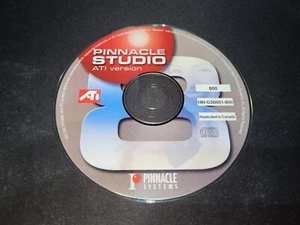 Pinnacle Studio ATI versione 8 2002 PC Windows software LN PERFETTO solo disco cnd* - Foto 1 di 1