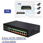 Fast Ethernet Network Switch Internet Splitter Full gigabit POE switch RJ45 Hub