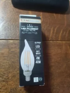 NEW TAC V-5132 Candelabra LED Bulbs 1pc - Picture 1 of 5