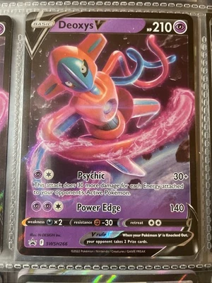 Deoxys V SWSH266 SWSH: Sword & Shield Promo Cards Holo - Image 1 of 3