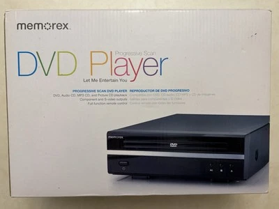 Memorex Progressive Scan DVD / CD  Player MVD2015 New Never Used  - Open  Box - Image 1 of 4