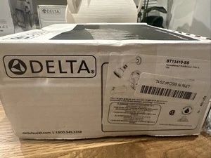 Delta BT13410-SS Stainless Foundations Monitor 13 Tub Shower Trim Kit **SEE VID* - Picture 1 of 12
