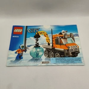 LEGO® City 60033 Arctic Ice Crawler NUR Anleitung Heft 2014 - Bild 1 von 8
