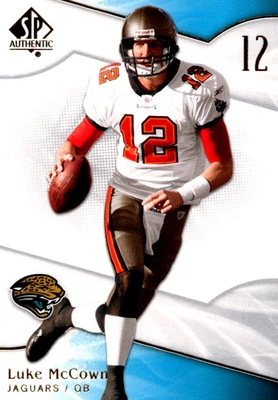 2009 SP Authentic Luke McCown Jacksonville Jaguars #86 - Image 1 of 2