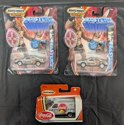 Matchbox Collectibles Master Of The Universe Cars & Coca Cola Van Lot - Image 1 of 4