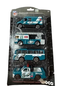 Philadelphia Eagles FOCO Diecast 4-Pack Fahrzeuge | seltenes Sammelset - Bild 1 von 15