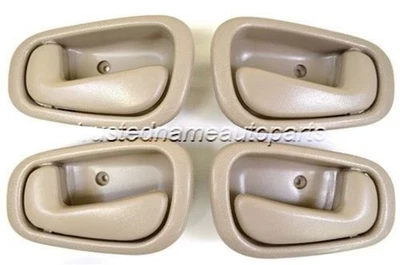 fits 1998 to 2002 Corolla Interior Door Handle Left Right Front Rear Beige Tan Foto 1 de 4