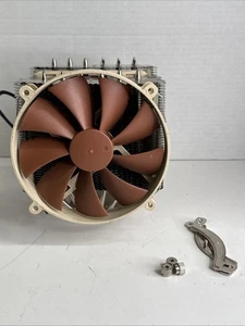 Noctua NH-D14 CPU Cooler 140mm/120mm Brown Intel and AMD - Picture 1 of 3
