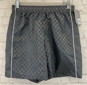 Boy's DAB12800 Athletic Fit Nylon Woven Soccer Shorts Mid Grey L Large - Picture 1 of 11