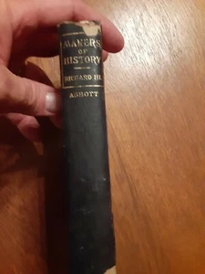 Makers Of History Richard III By Abbott 1886 - Bild 1 von 8