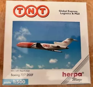 Herpa diecast 1:500 TNT Boeing 727-200F MIB 503112 - Picture 1 of 6