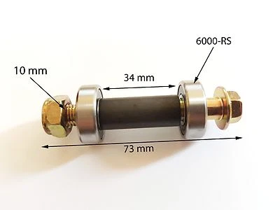 ORANGE IMPORTS LTD SPI24 ABSTANDSHALTER, LAGER FÜR STUBACHSEN ORION 49CC 2-TAKT MINI QUAD FAHRRAD