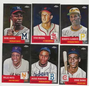 2022 Topps Anniversary Chrome set of 500- 1953 Topps Retro - Picture 1 of 5