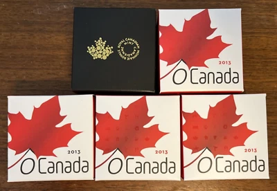 5 CANADIAN SILVER COINS LOT — 第 1/4 张图片