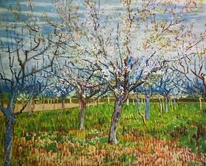 Impressionists Art Reproduction, Vincent Van Gogh "The Orchard"  1888 - Picture 1 of 4
