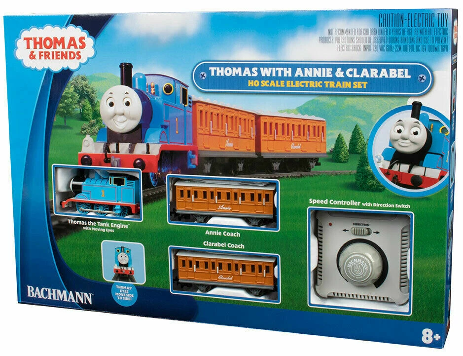 Bachmann Trenes Escala HO Juego de Tren Listo para Funcionar THOMAS con ANNIE&CLARABEL #642~NUEVO Foto 1 de 1