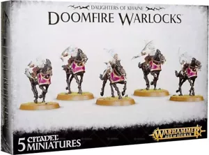 Warhammer AoS Daughters of Khaine Doomfire Warlocks or Dark Riders (5) NO BOX - Picture 1 of 1