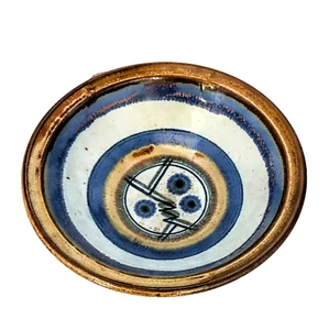 Vintage Studio Kunst Keramik Schüssel Künstler signiert Aurora Pottery 9,5" - Bild 1 von 8