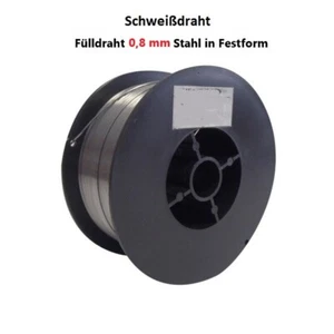Fülldraht 0.8 mm mit Schutzgas in Festform 300 l/m mit 1 Kg - Bild 1 von 1