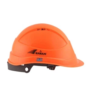 Shelblast Safety Helmet With Peak (Fluorescent Orange) PN541 ECs - Picture 1 of 5