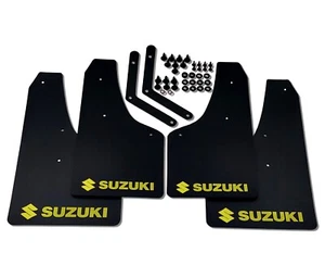 rallyflapZ | Mud Flaps Suzuki Swift Sport 17-23 ZC33S Black 3.2mm PVC *G SZ-Y - Picture 1 of 2