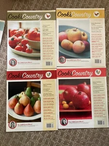 10 Cook's Country magazines 2007 - 2009 Issues #16-25 Cooking Recipes - Imagen 1 de 3