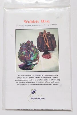 Wubbie Bag Vintage Quilting Pattern By Bee Creative 1999 Vintage - Image 1 of 4