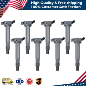 8X High Quality Ignition Coil For LS460 GX460 LS600h Toyota Sequoia Tundra UF507 - Picture 1 of 9