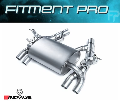 Escape eje trasero Remus SPORT para BMW M3 M4 F80/F82 2015+ (089014 0500) sin puntas Foto 1 de 4