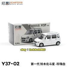 1/64 Xcartoys Y37-02 Suzuki Wagon-R Gen.1 White Diecast Model Car Collect Metal