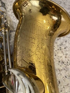 King Super 20 Alto Sax Made In East Lake, Ohio Original Case Meyer M/P Very Nice - Picture 1 of 12