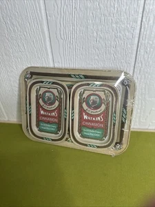 VTG '93 Watkins Spice 125th Anniversary 5Pc. Heritage Metal Tray Set SEALED - Picture 1 of 7