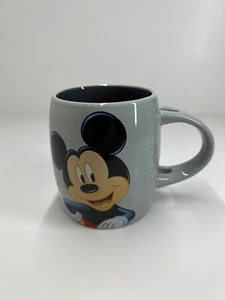 Disneyland Paris Mickey Mouse coffee mug cup grey Disney ceramic collectable - Foto 1 di 5
