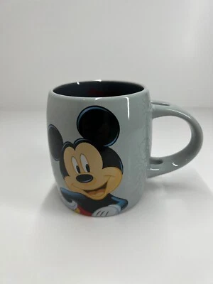 Disneyland Paris Mickey Mouse coffee mug cup grey Disney ceramic collectable - Image 1 of 4