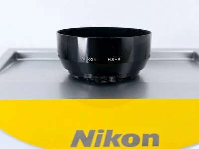 🌸[Casi COMO NUEVO] Parasol Nikon HS-9 genuino para Ai-s 50 mm f1,4 f1,8 de Japón Foto 1 de 4