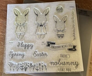 CTMH S1702 OSTERHASE ~ There's nobunny like you, HASEN, Gras, Blumen - Bild 1 von 2