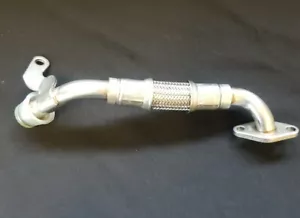 BMW 3 E90 Front Turbocharger Oil Supply Outlet Pipe 11427563713 NEW GENUINE OEM - Picture 1 of 9