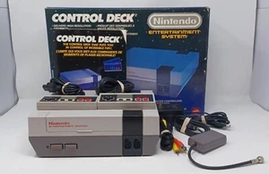 Nintendo Entertainment System Control Deck In Box NO GAME! Tested & Working - Picture 1 of 17
